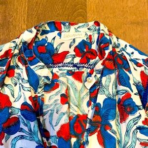 Banjanan cotton floral dress. One size.